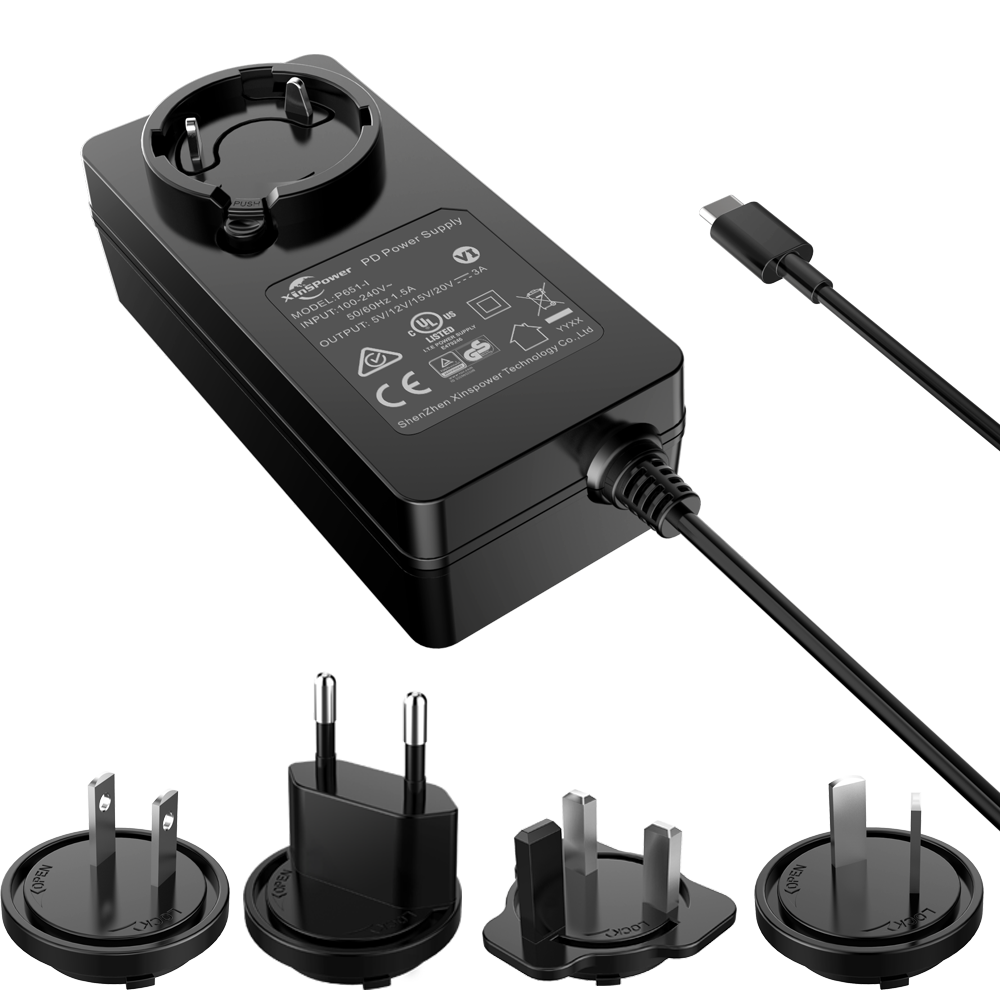 PD65W Wall-mount power adapter